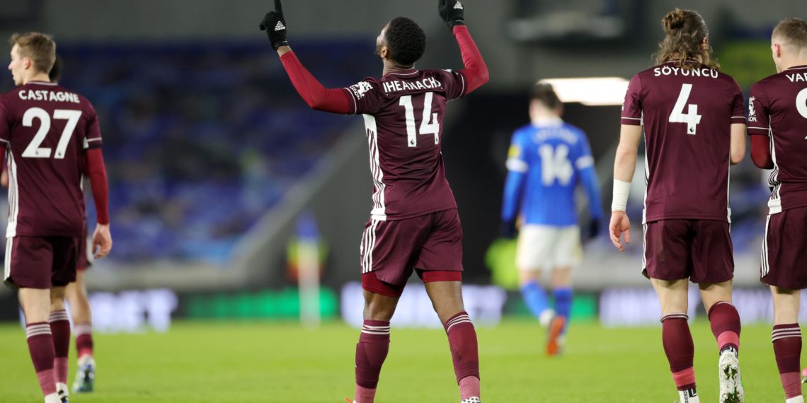 Kelechi Iheanacho for Leicester City [PHOTO: TW @OfficialFPL]