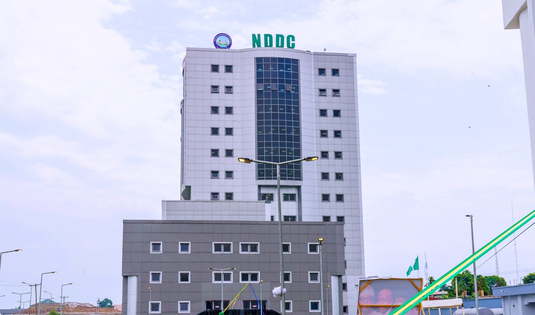 Newly Completed 13 Floor Twin Tower Ultra Modern Headquarters Building of the Niger Delta Development Commission (NDDC)
