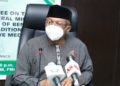 The Minister of Health, Osagie Ehanire [PHOTO CREDIT: @fmohnigeria]