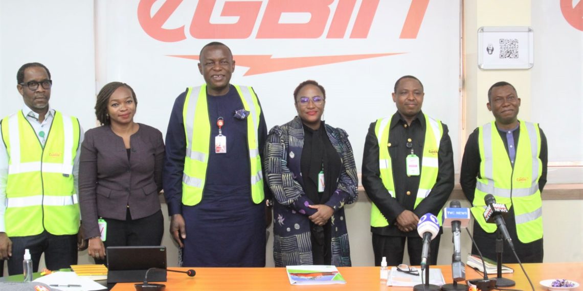 L-R: Executive Director, Sahara Group, Wale Ajibade; Commercial Manager, WAGL Energy Limited, Ijeoma Isichei; Chairman, Egbin Power Plc, Temitope Shonubi; Company Secretary, Egbin Power, Ejiro Gray; Chief Operating Officer, Gas and Power, NNPC, Yusuf Usman; and Managing Director, WAGL Energy Limited, Emmanuel Ubani, during the courtesy visit of the NNPC COO to Egbin Power Plc in Lagos... on Monday. Photo: Egbin Power Plc