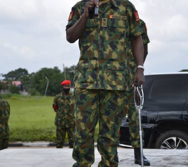 The Chief of Army Staff (COAS), Faruk Yahaya [PHOTO CREDIT: @NigerianArmy]