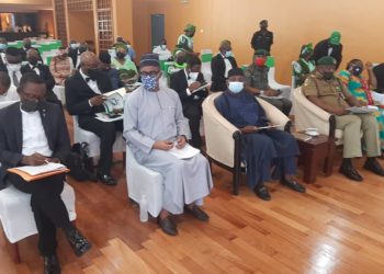 A cross-section of participants at the conference on decongestion of Correctional Centres.