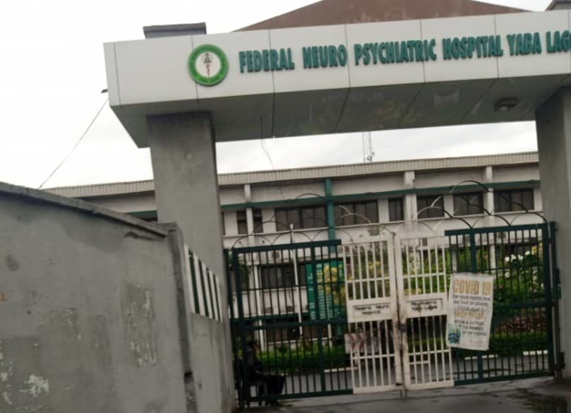 Yaba Psychiatric hospital gate