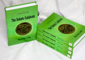 The Sokoto Caliphate Book displayed