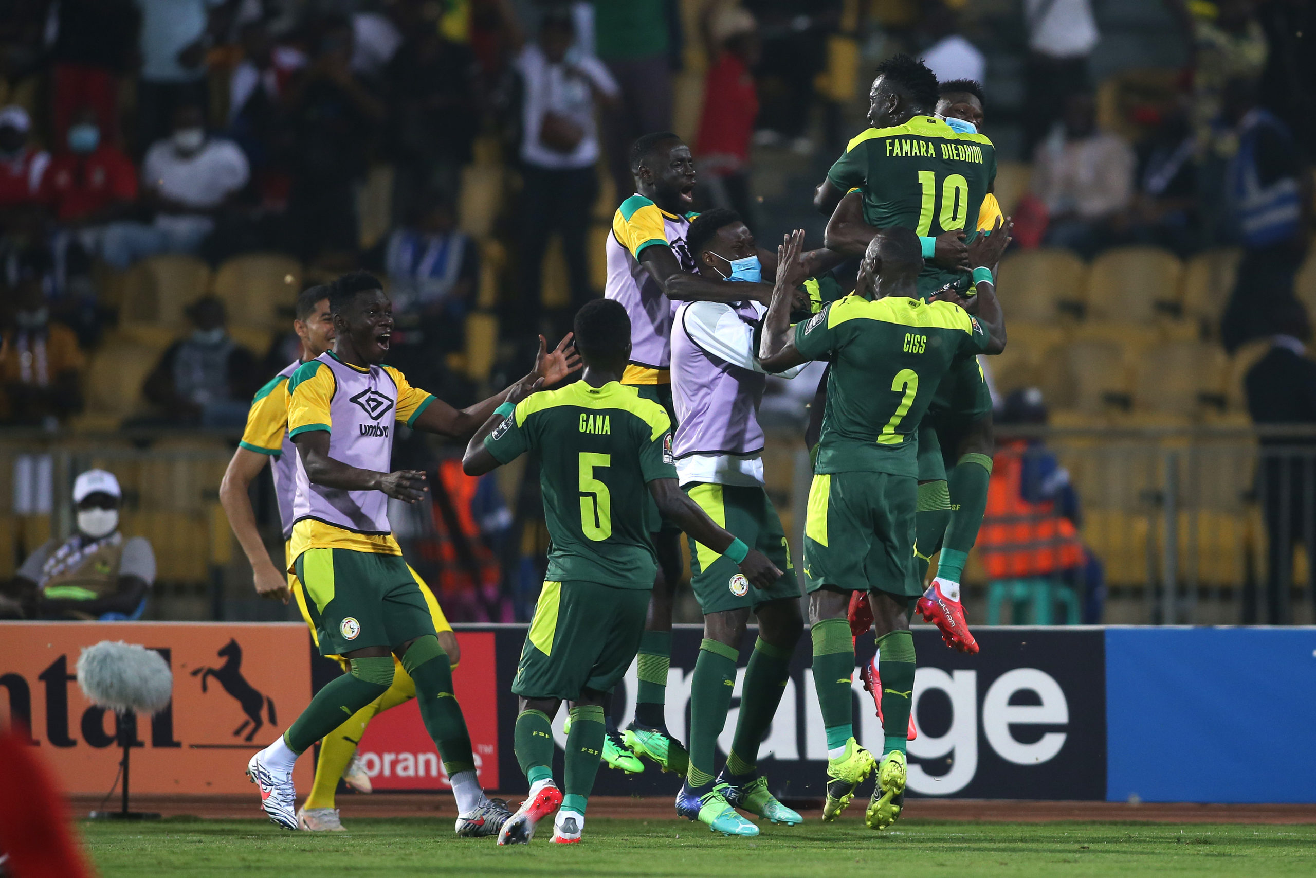 Gorgeous Lions Of Teranga Roar Over Pharaohs In Afcon Semis View Illustration Gorgeous Lions Of Teranga Roar Over Pharaohs In Afcon Semis View Illustration