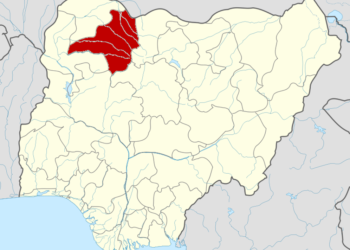 Map showing Zamfara State.