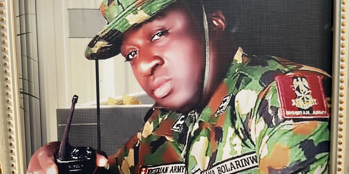 The suspected fake Army General in military uniform