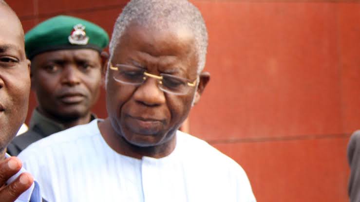 former Head of Service of the Federation, Stephen Oronsaye