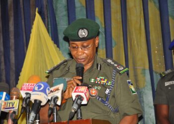 The Inspector General of Police, Alkali. [CREDIT: Police Twitter handle]