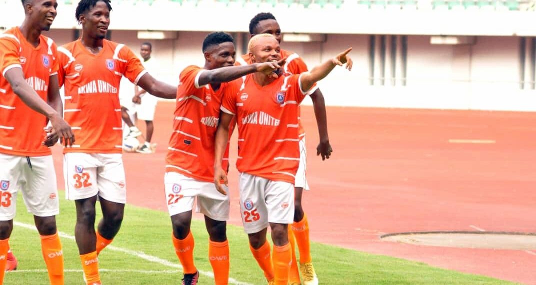 Akwa United celebrating another victory