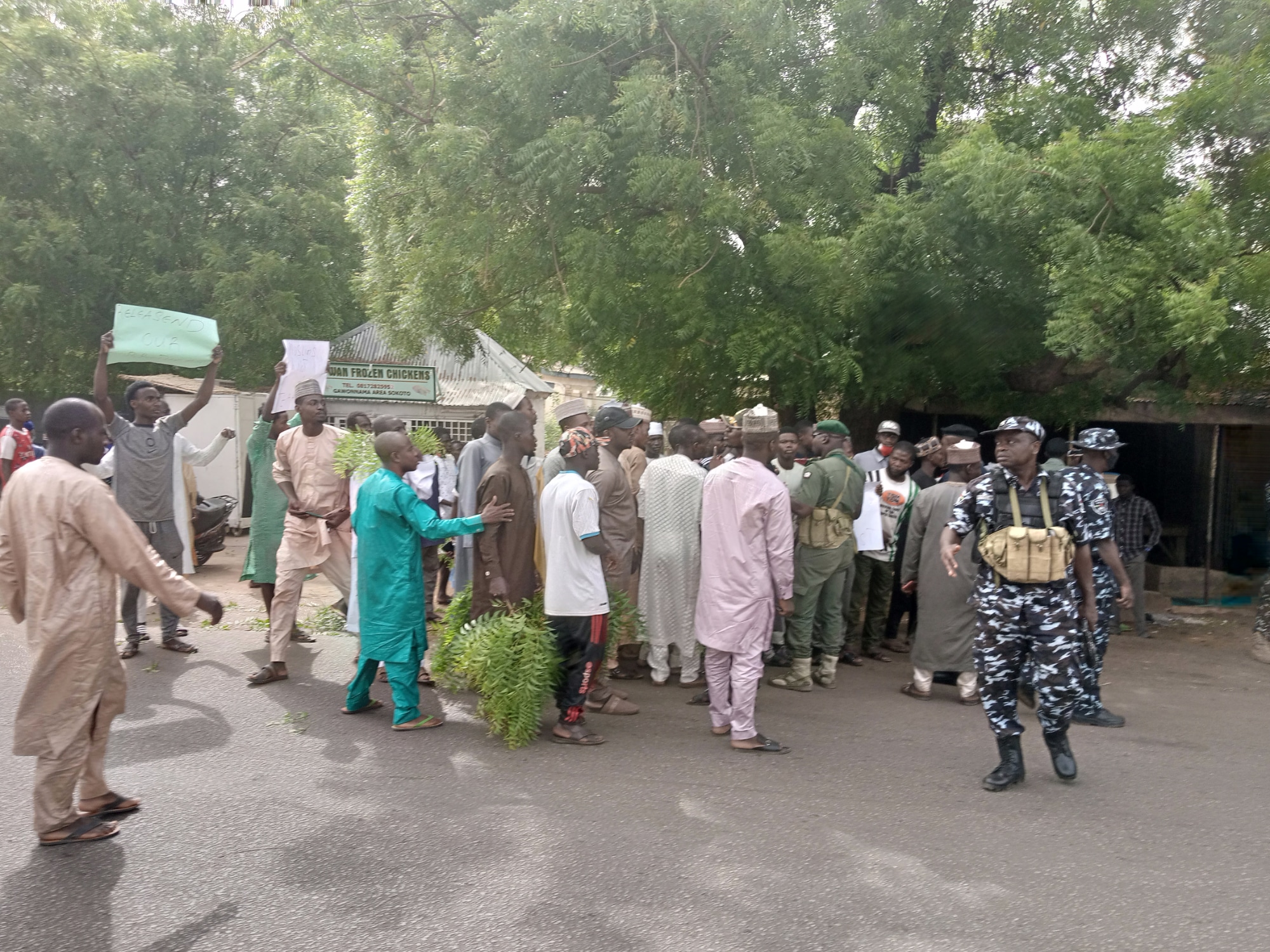 Alleged blasphemy: Sokoto protesters assault two church buildings as officers transfer to include violence