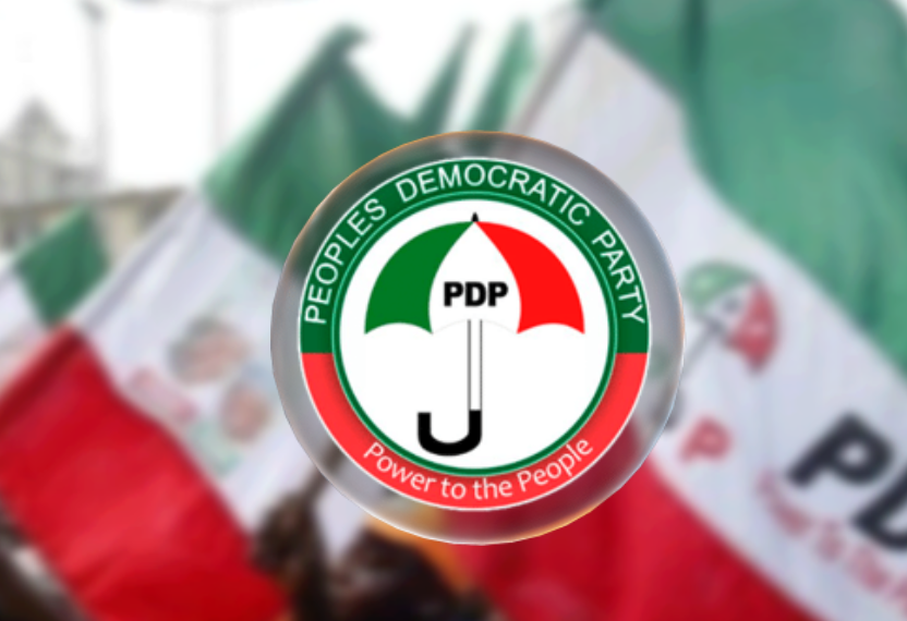 Logo of the Peoples Democratic Party (PDP)