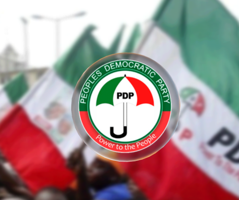 Logo of the Peoples Democratic Party (PDP)