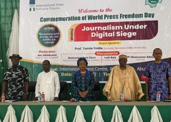 Discussants at the world press freedom day in Abuja