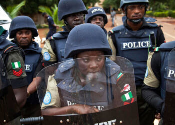 Nigeria police Operatives