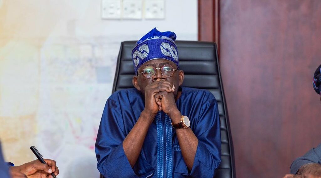 Bola Ahmed Tinubu, APC's presidential candidate ahead of the 2023 general elections