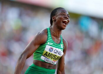 Oluwatobiloba Amusan (Photo Credit: World Athletics on Twitter)