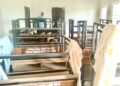 Chairs inside the abandoned skill acquisition center in Yabo_Shagari LGA 486ebb3cfbeb