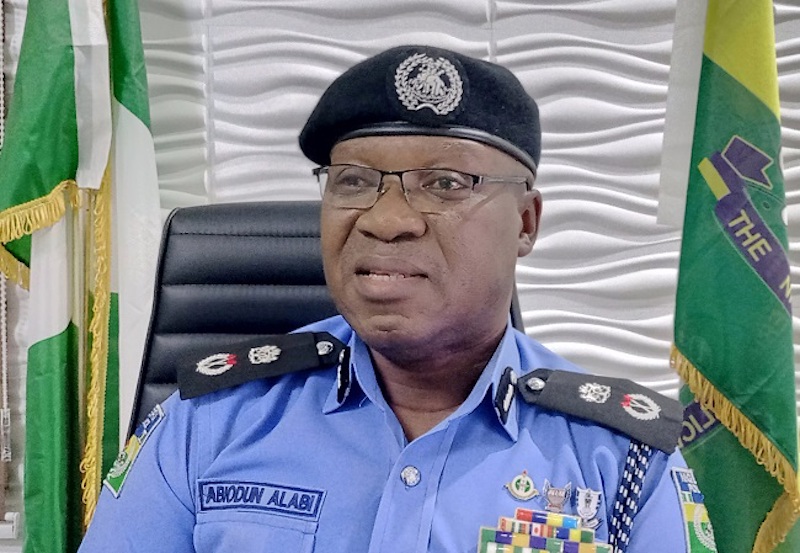 The Commissioner of Police in Lagos State, Abiodun Alabi