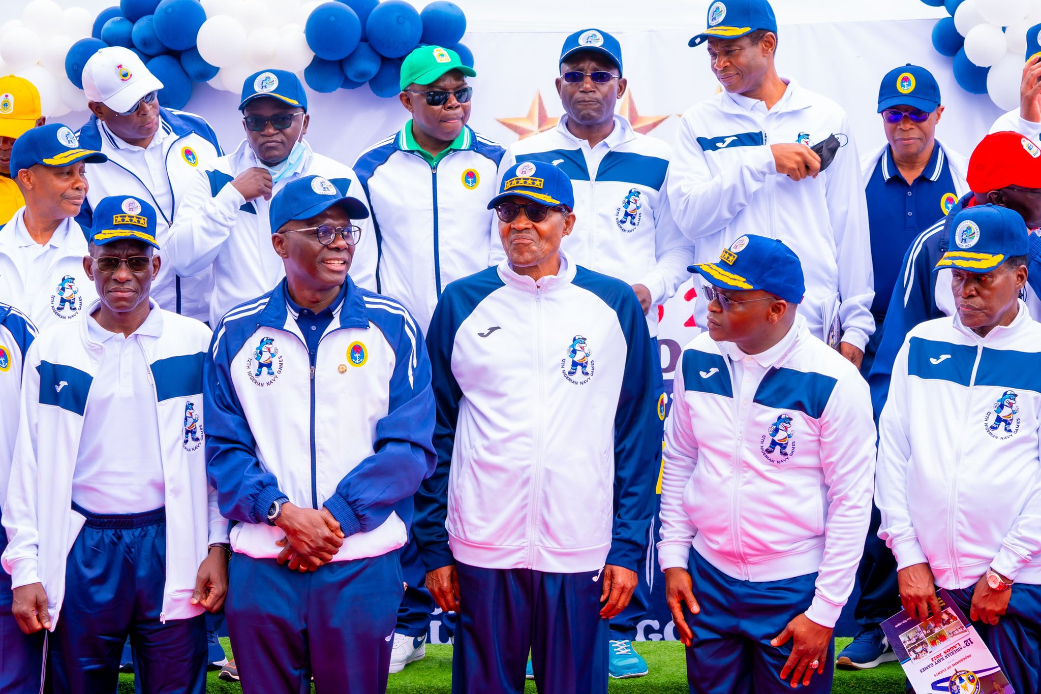 Buhari commissions sports complex in Lagos