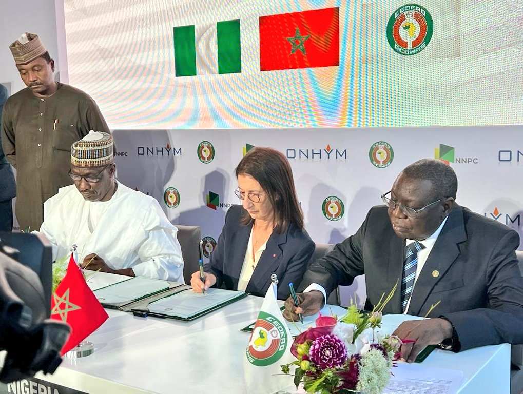 NNPC signs gas pipeline agreement with Morocco