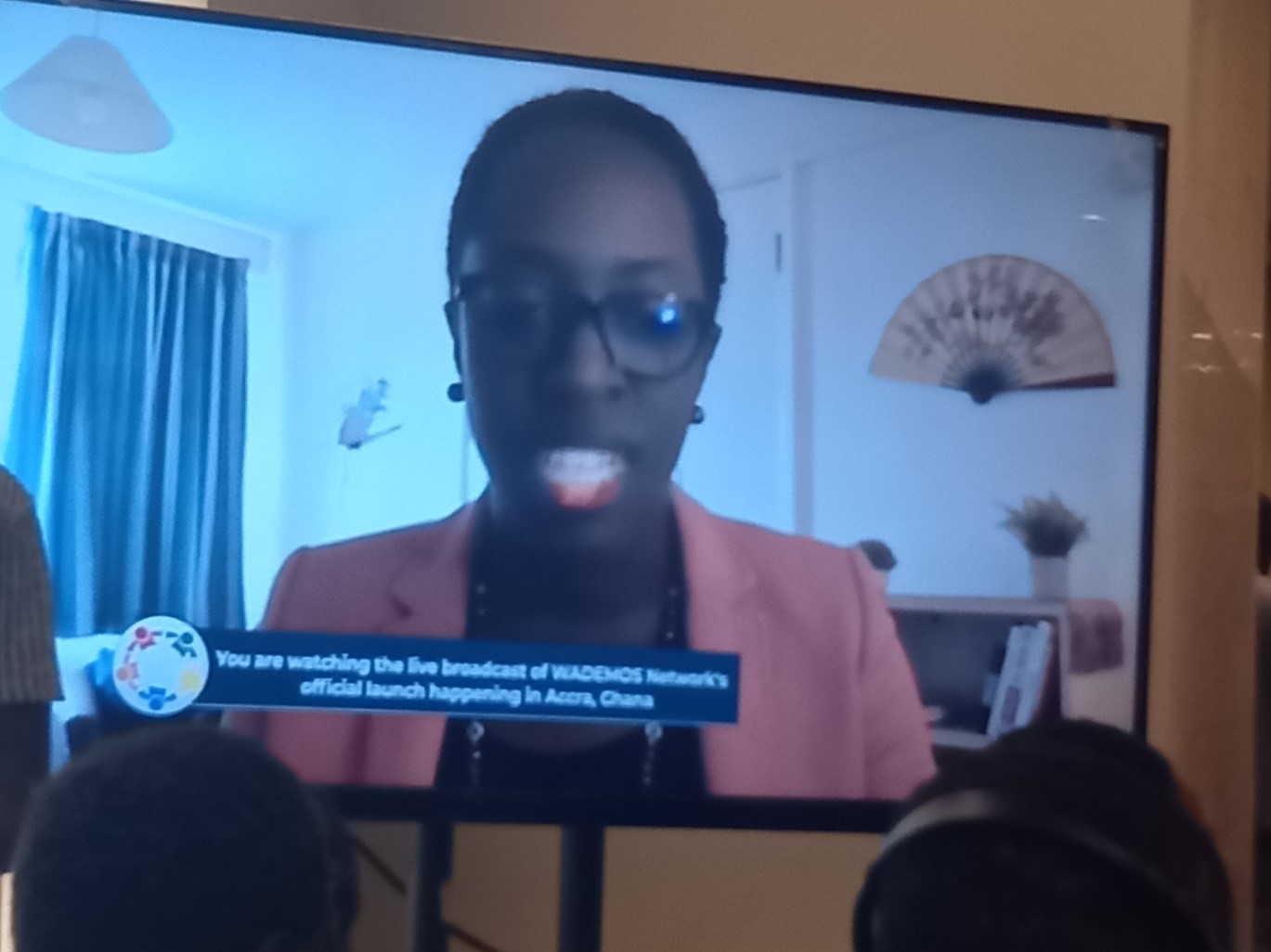 Kamissa Camara addressed the gathering virtually