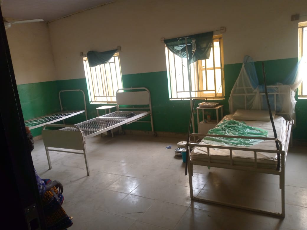 Admission beds in the Female ward of Gujuba PHC, Gombe. [Kabir Yusuf/ Premium Times]