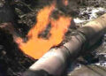 FILE: Avandalised gas pipeline in Bayelsa