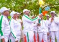 President Muhammadu Buhari flags off the Torch of Unity movement