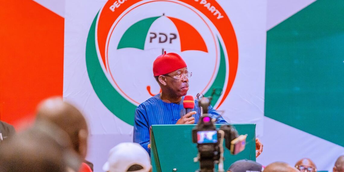 Delta State Governor and Vice presidential candidate of the PDP, Ifeanyi Okowa