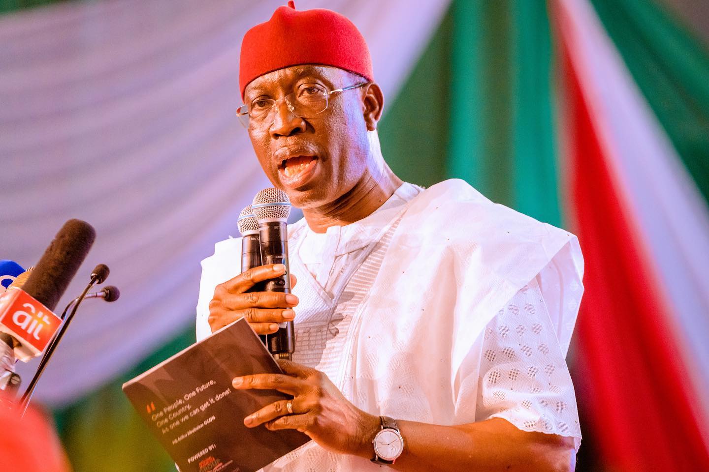 Delta State Governor and Vice presidential candidate of the PDP, Ifeanyi Okowa