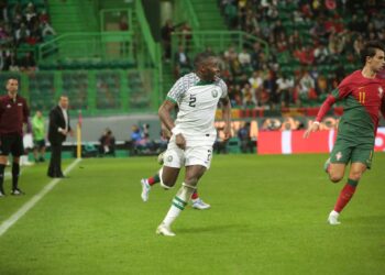 Portugal VS Nigeria [PHOTO: TW @NGSuperEagles]