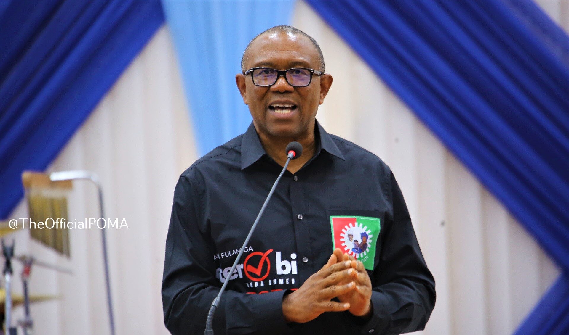 The presidential candidate of the Labour Party (LP), Peter Obi [PHOTO CREDIT: @TheOfficialPOMA]