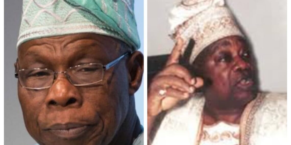 Moshood Abiola and Olusegun Obasanjo