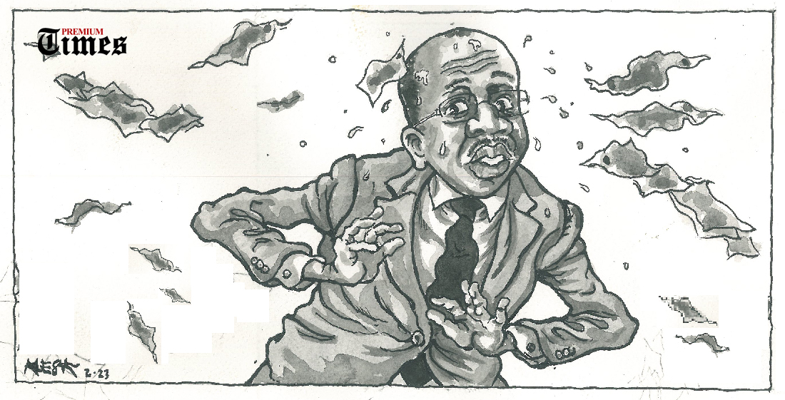 Editorial Illustration for The Urgent Necessity of Saving Nigeria From Its Central Banker