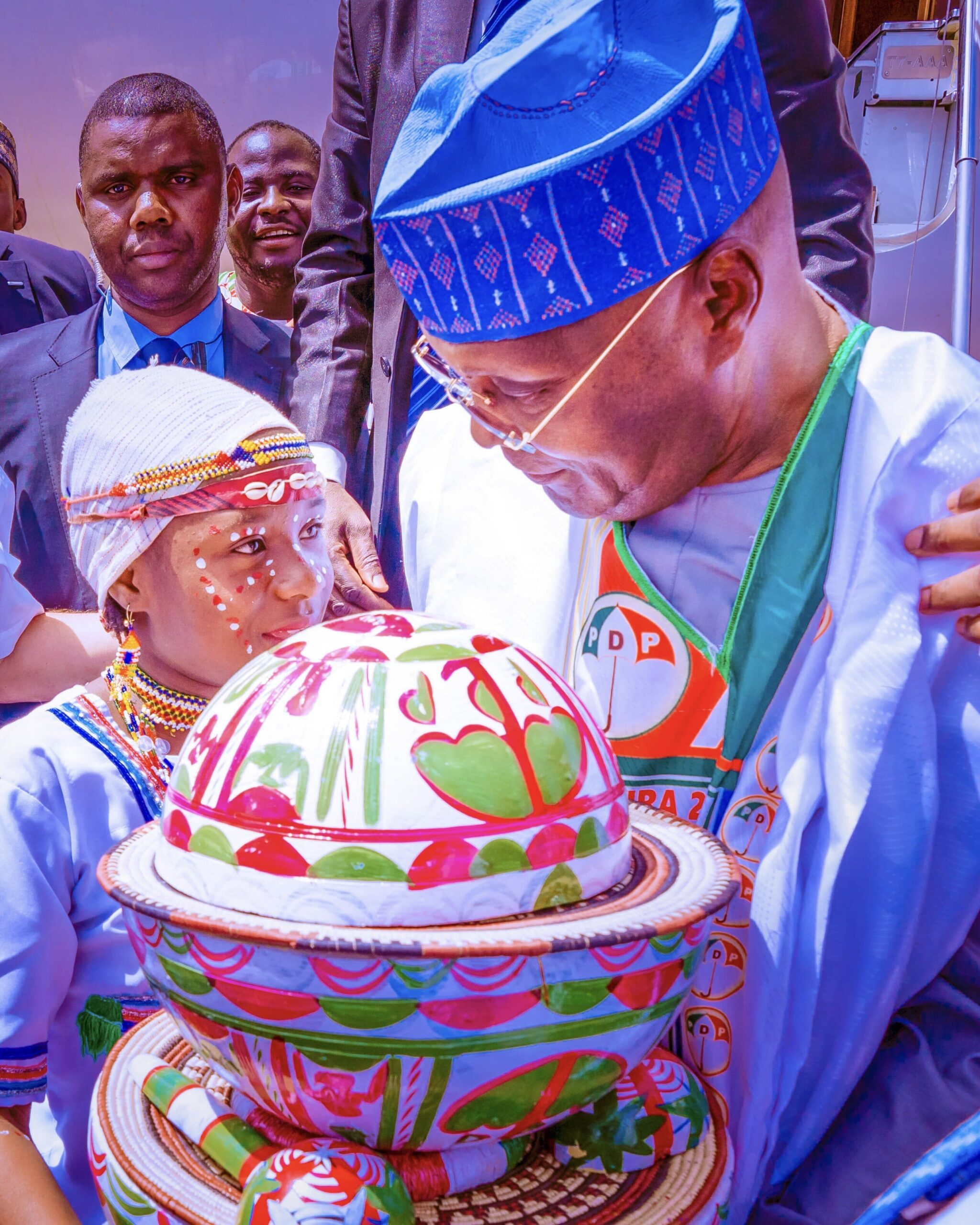 PDP Presidential candidate Atiku Abubakar in Bauchi (PHOTO CREDIT: Atiku's Instagram handle)