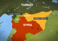 Turkey-Syria map [PHOTO: Aljazeera]