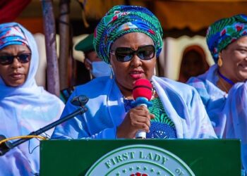 Nigeria's first lady, Aisha Buhari