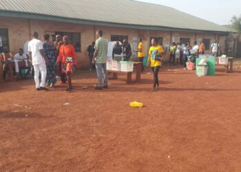 A polling unit in Enugu