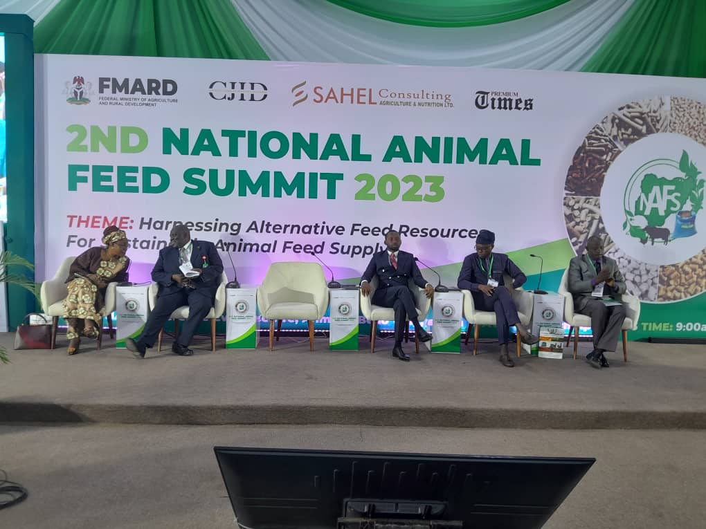 Dignitaries at the ongoing National Animal Feed Summit 2023 event.
