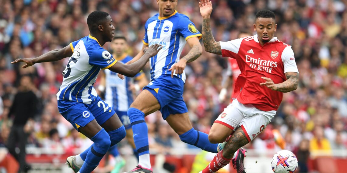 Arsenal lose against Brighton. [PHOTO CREDIT: Official Twiiter page of Arsenal]