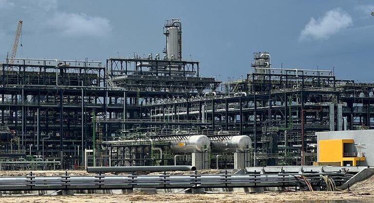 Dangote Refinery in Lagos.