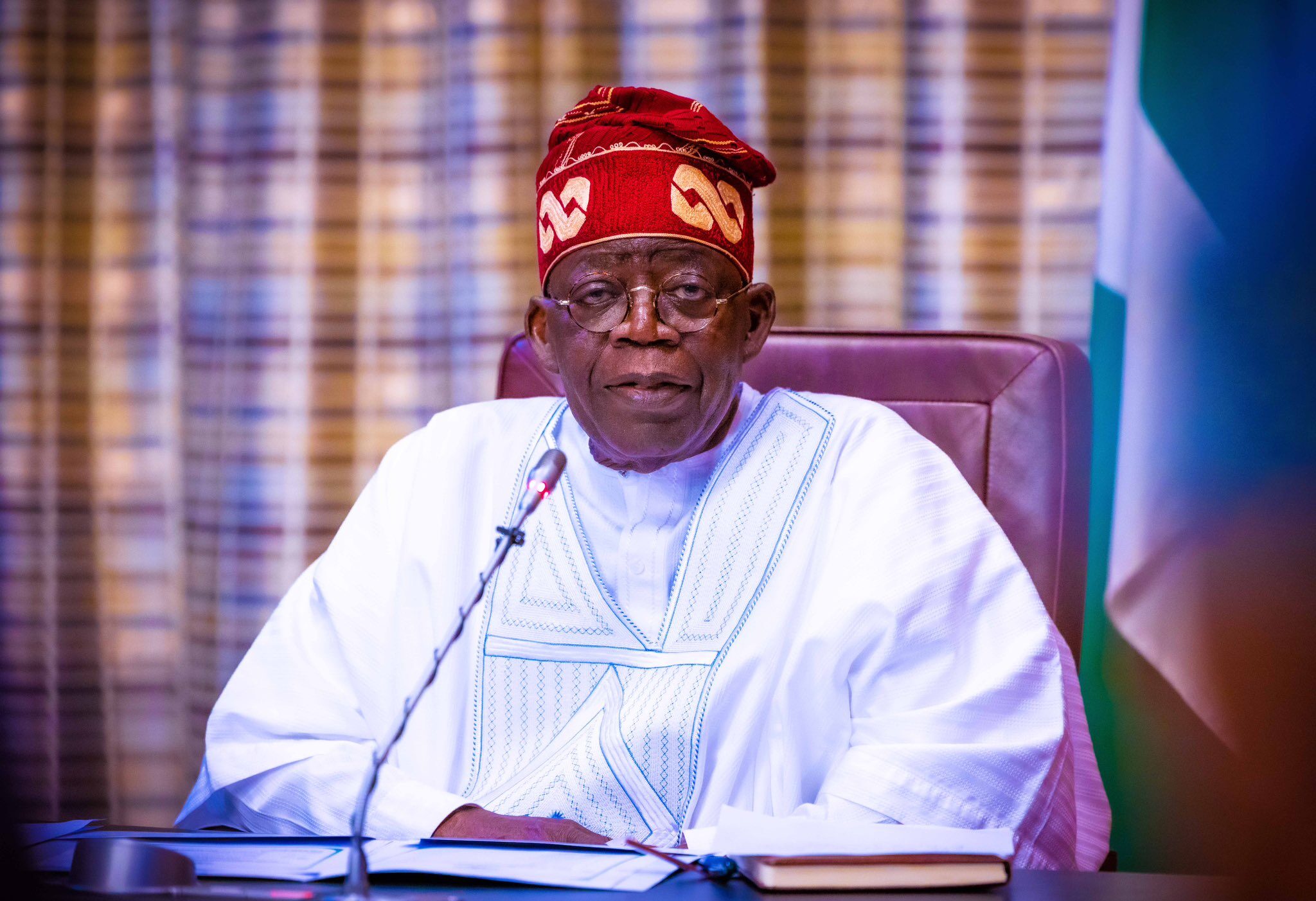 President Bola Ahmed Tinubu. [PHOTO CREDIT: Twitter handle of Tinubu]