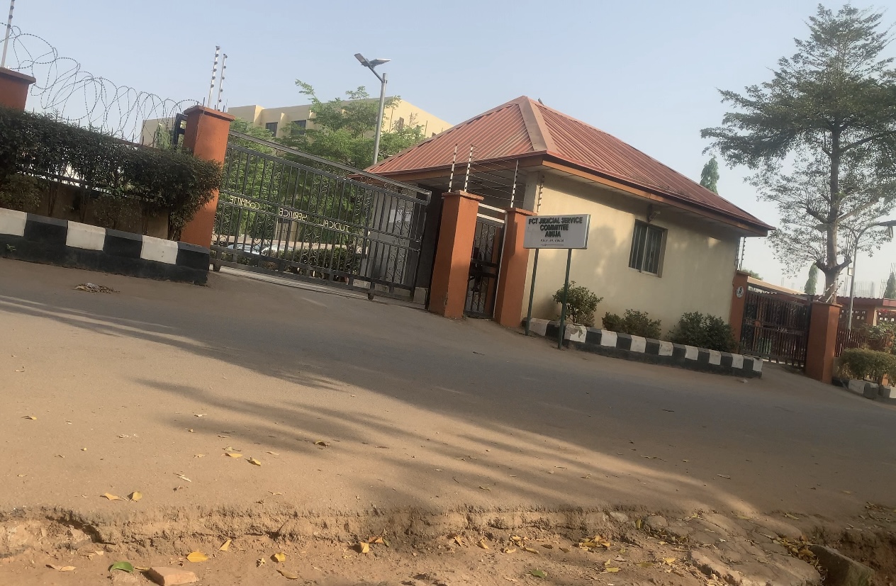 Picture of the entrance of the Federal High Court, Gudu, in Abuja, Nigeria’s capital