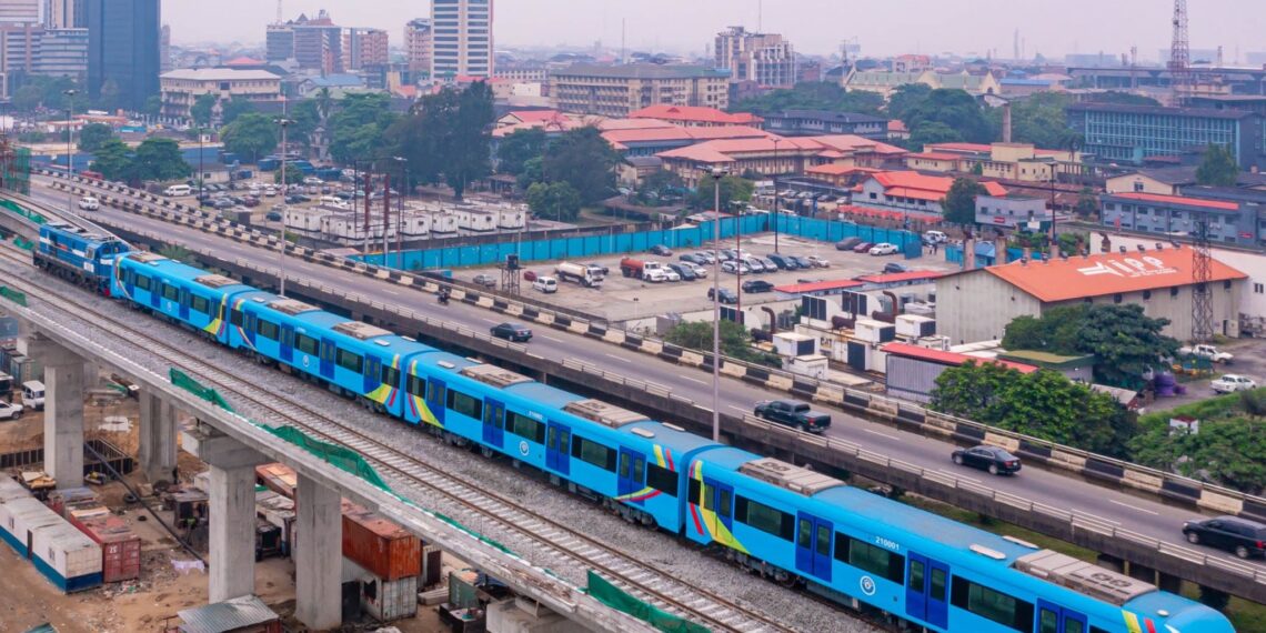 Lagos blue rail line