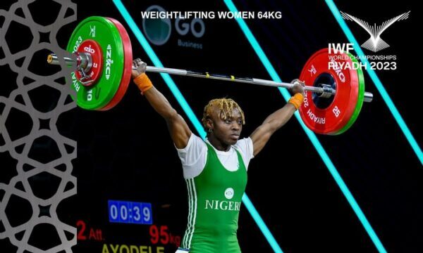 Debutant Ayodele won three medals for Nigeria at the World Championships