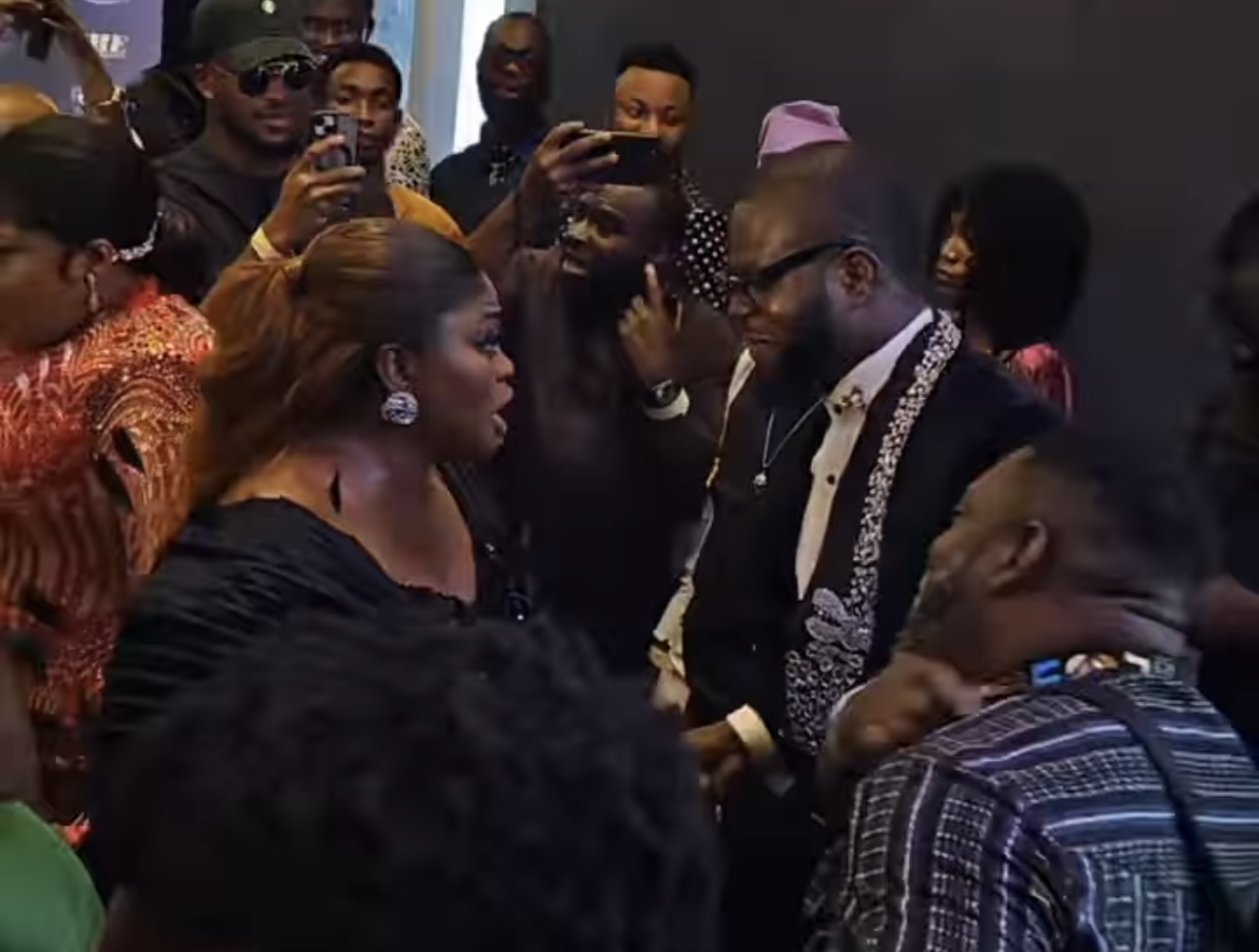 Funke Akindele, ex-husband reunite at movie premiere