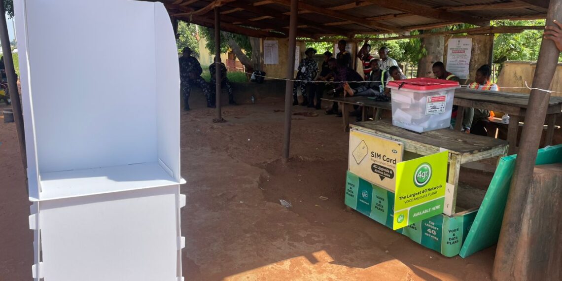 A polling unit in Kogi State