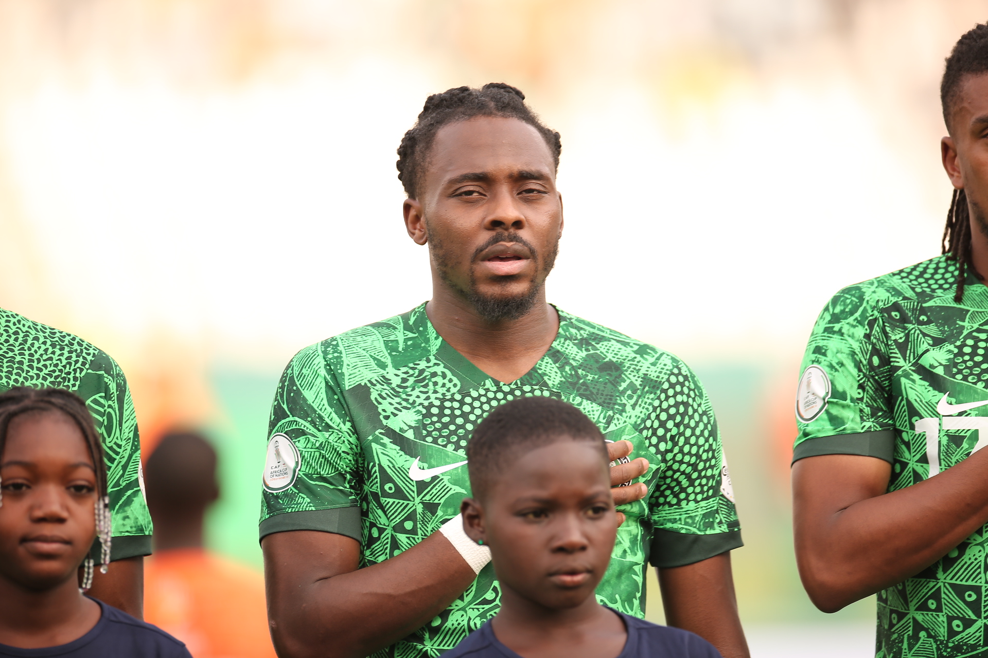 Super Eagles defender Bright Ossai-Samuel
