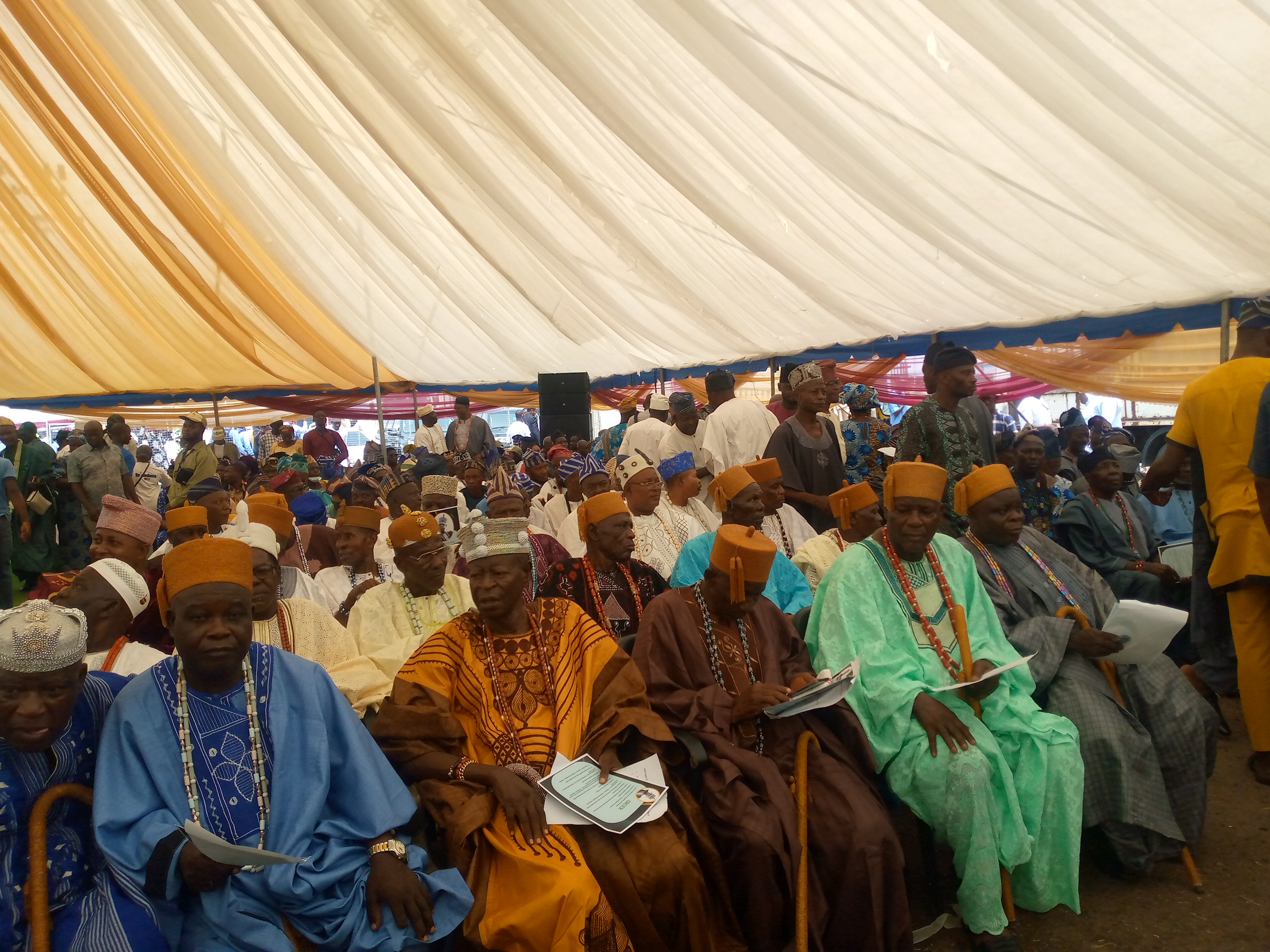Tributes at eighth-day prayer for late Olubadan